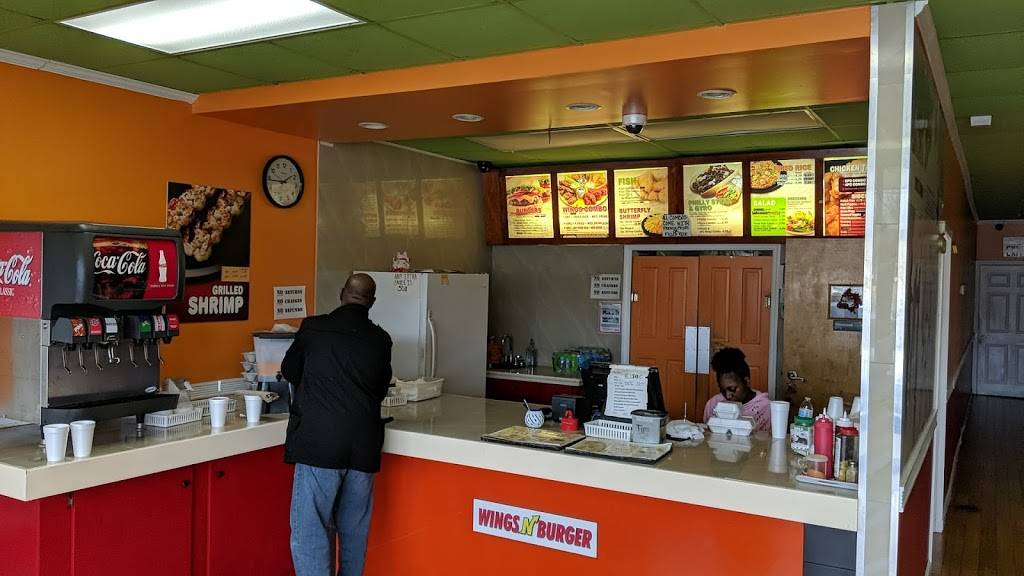 Wings N Burger | restaurant | 6163 Reynolds Rd, Morrow, GA 30260, USA | 7707036159 OR +1 770-703-6159