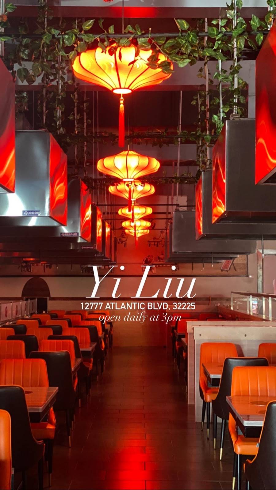 YI Liu HotPot Sushi BBQ | restaurant | 12777 Atlantic Blvd #10, Jacksonville, FL 32225, USA | 9045008988 OR +1 904-500-8988