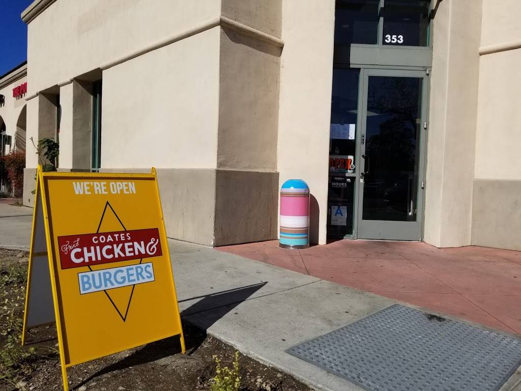 Coates Fried Chicken and Burgers | restaurant | 353 W Bonita Ave, Claremont, CA 91711, USA | 9093990991 OR +1 909-399-0991