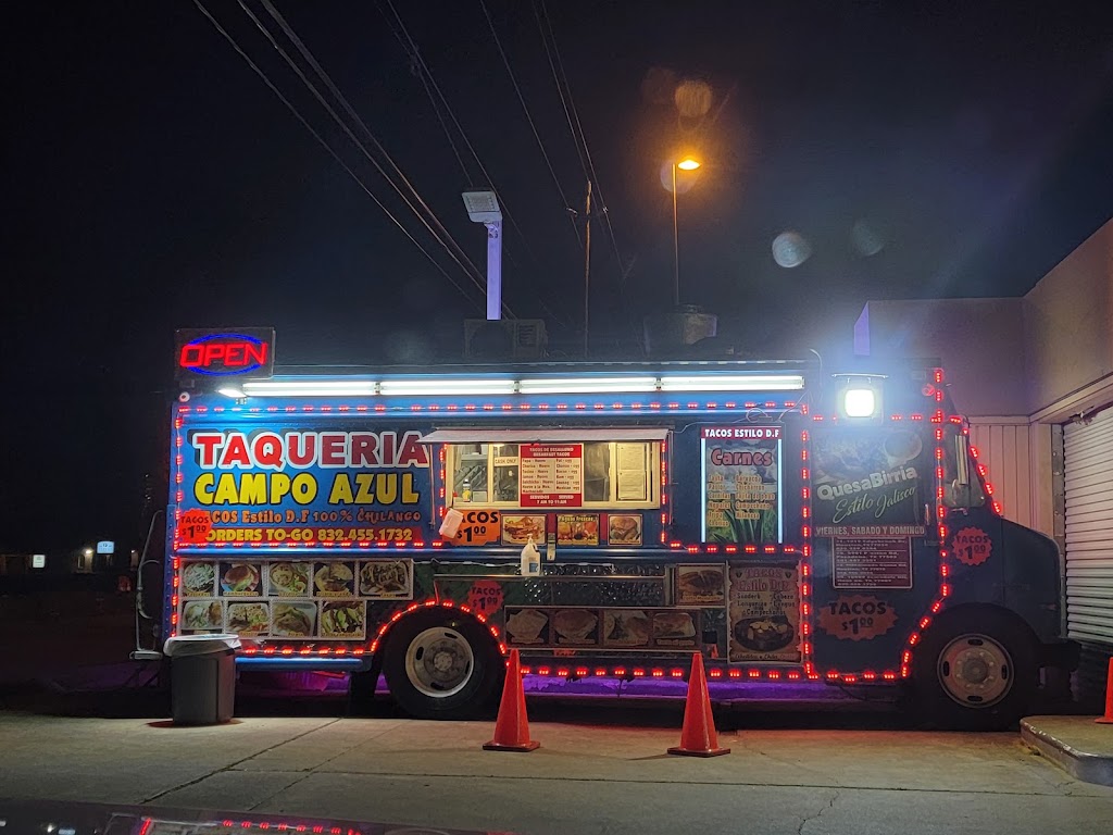Taqueria Campo Azul | restaurant | 10999 Scarsdale Blvd, Houston, TX 77089, USA | 8324551732 OR +1 832-455-1732