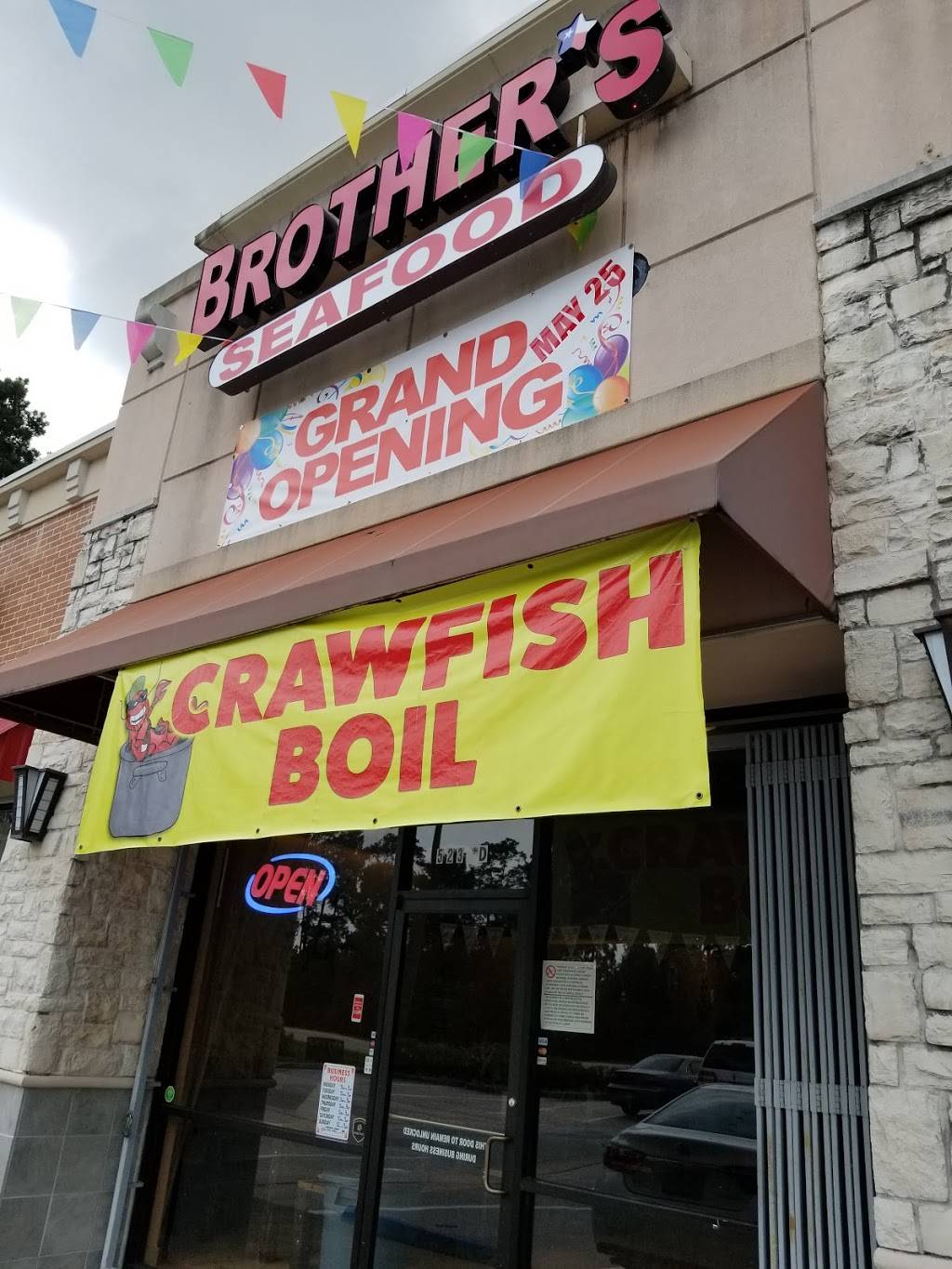 Brothers Seafood | restaurant | 523 E Louetta Rd Ste. D, Spring, TX 77373, USA | 2816515664 OR +1 281-651-5664