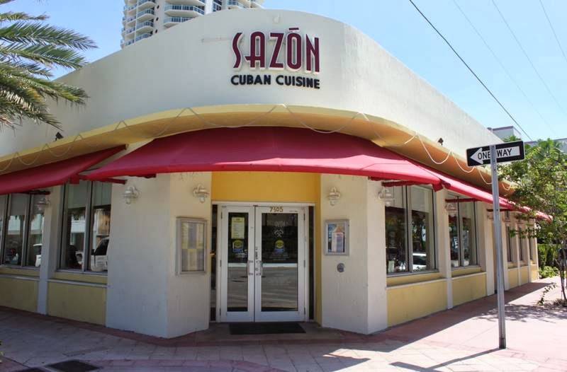 Sazon Cuban Cuisine | restaurant | 7305 Collins Ave, Miami Beach, FL 33141, USA | 3058614727 OR +1 305-861-4727