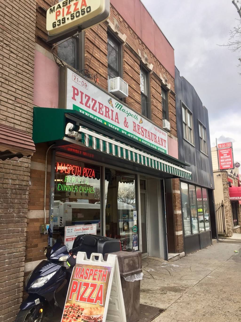 Maspeth Pizzeria | restaurant | 71-09 Grand Ave, Maspeth, NY 11378, USA | 7186395050 OR +1 718-639-5050