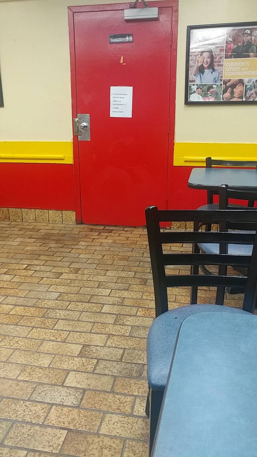 Churchs Chicken | restaurant | 18138 W Seven Mile Rd, Detroit, MI 48219, USA | 3135381440 OR +1 313-538-1440