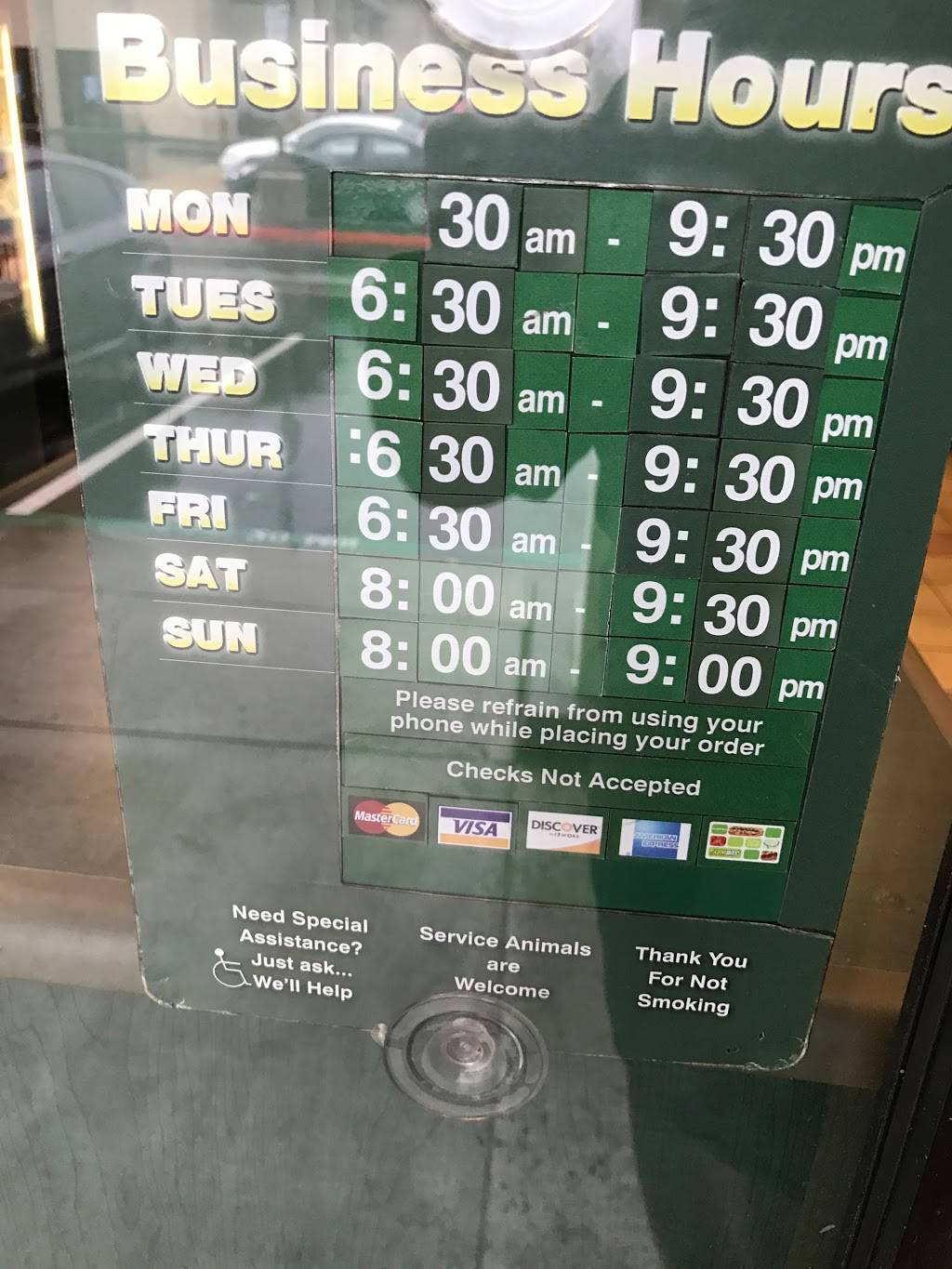 Subway | restaurant | 5722 Telephone Road #2 Ventura Village Shopping Cntr, Ventura, CA 93003, USA | 8054779989 OR +1 805-477-9989