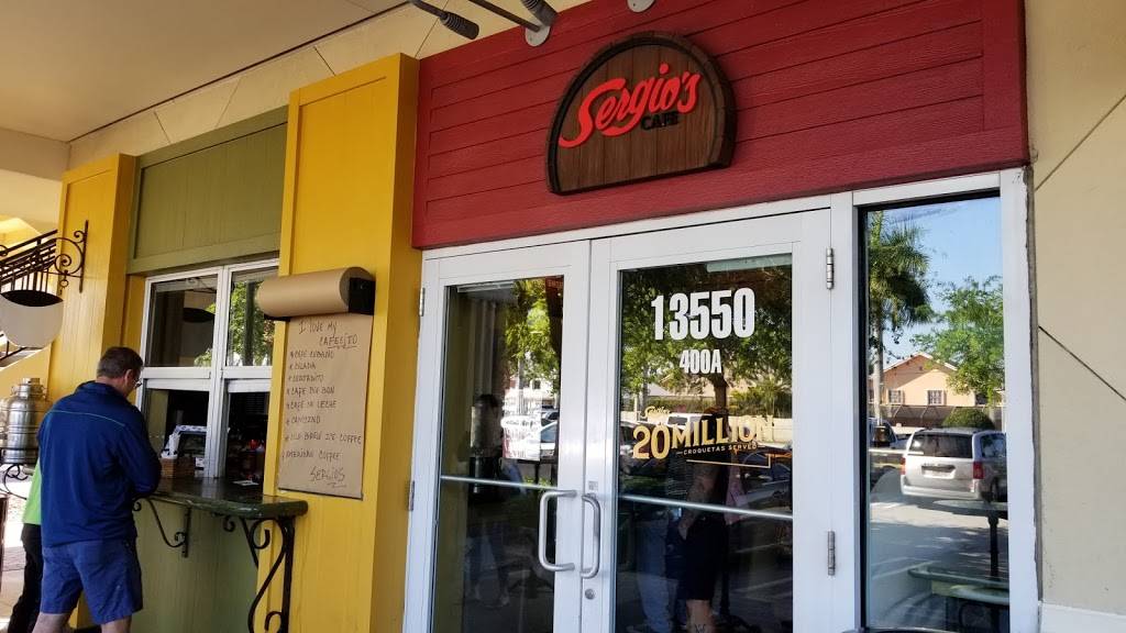 Sergios Cafe | restaurant | 13520 SW 120th St, Miami, FL 33186, USA | 3052782024 OR +1 305-278-2024