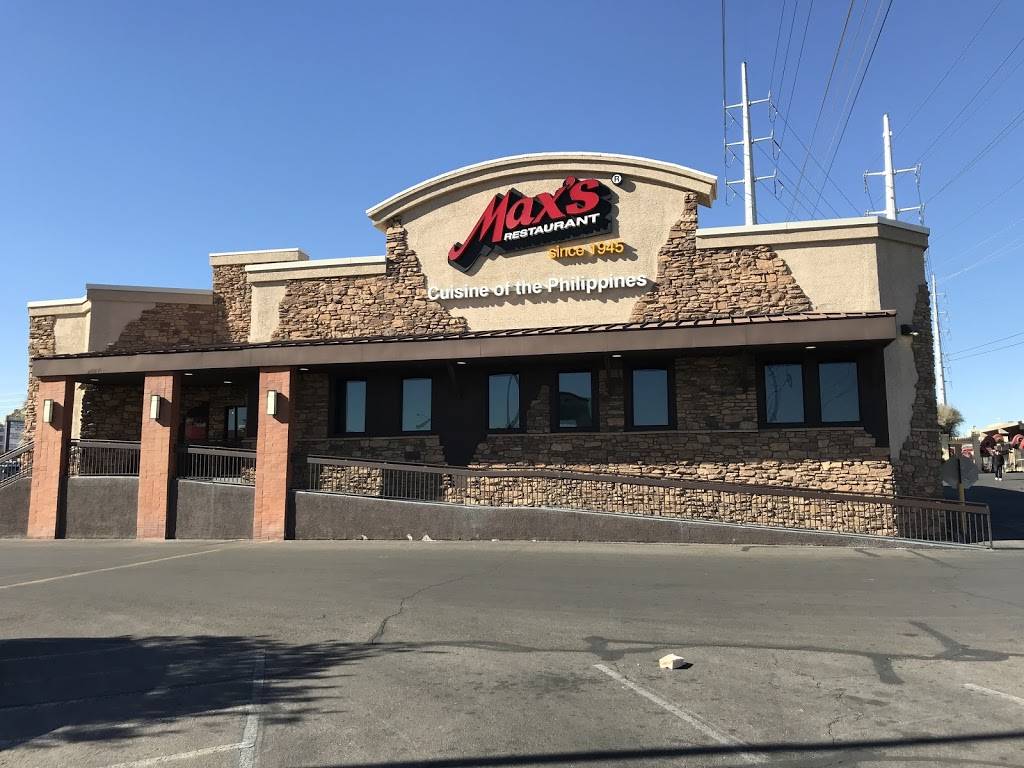 Maxs Restaurant, Cuisine of the Philippines, Las Vegas | restaurant | 1290 E Flamingo Rd, Las Vegas, NV 89119, USA | 7024334554 OR +1 702-433-4554