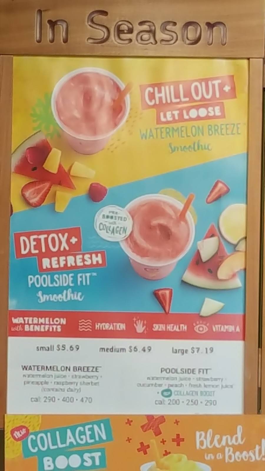 Jamba Juice Elk Grove & Franklin | restaurant | 4720 Elk Grove Blvd Ste. 190, Elk Grove, CA 95758, USA | 9166847605 OR +1 916-684-7605