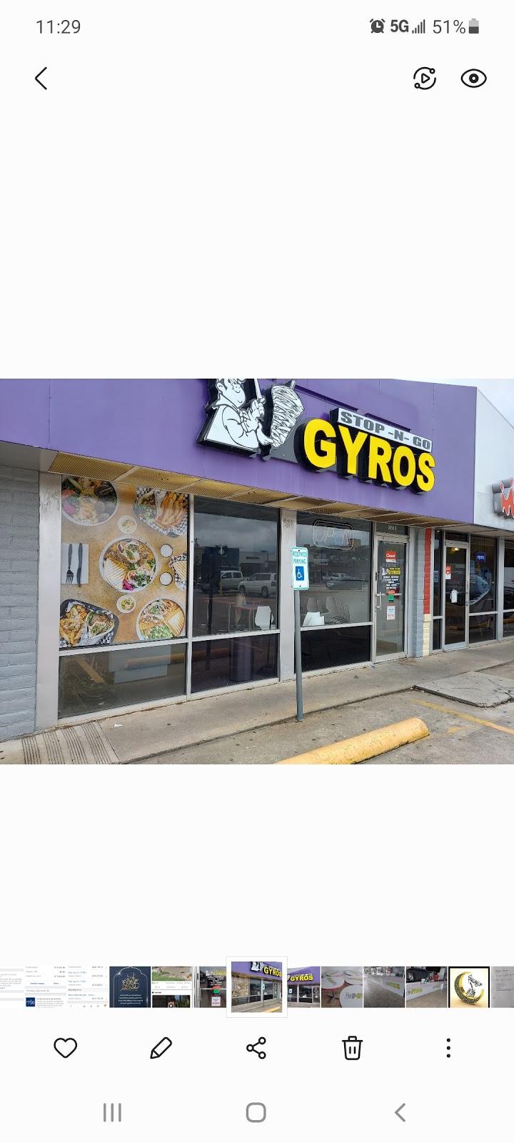 STOP-N-GO GYROS | restaurant | 3056 S University Dr, Fort Worth, TX 76109, USA | 6827083094 OR +1 682-708-3094