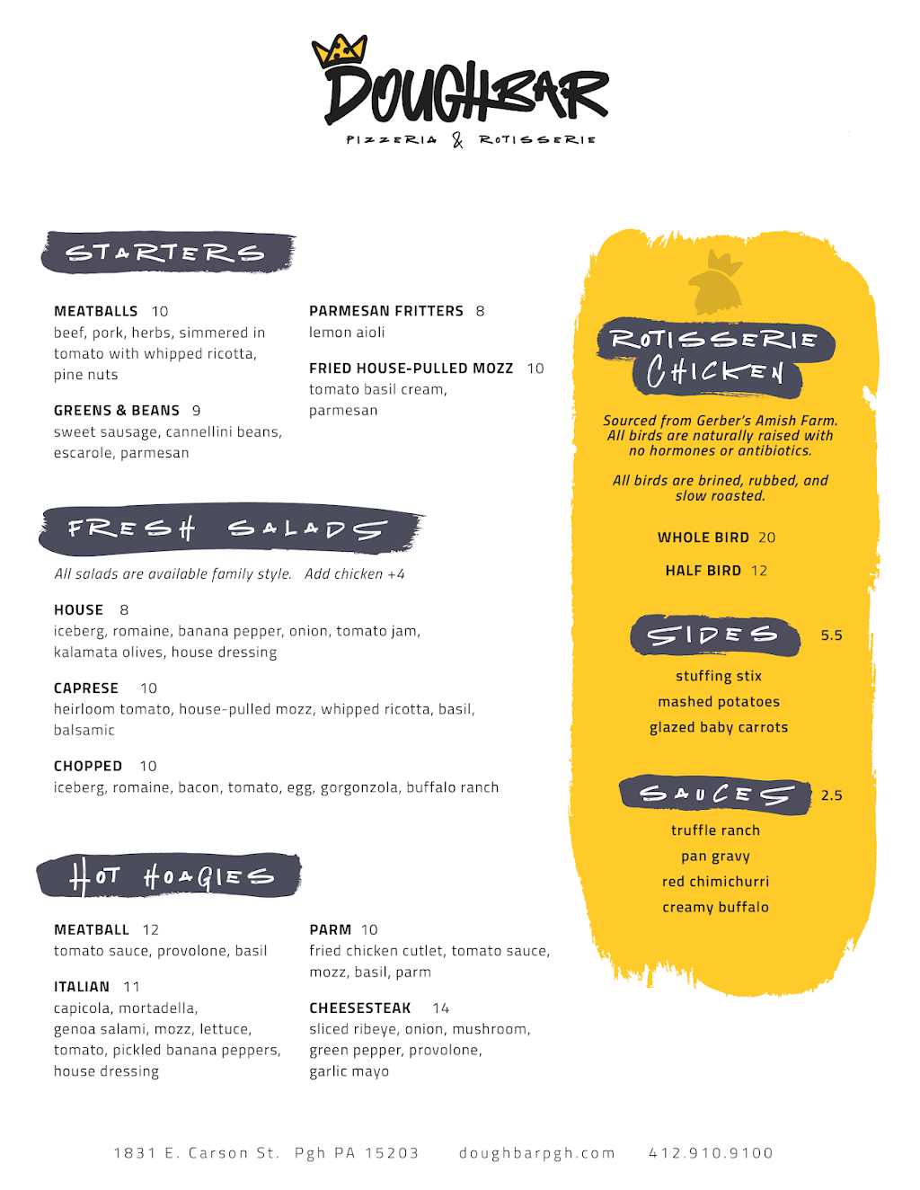 Doughbar | restaurant | 1831 E Carson St, Pittsburgh, PA 15203, USA | 4129109100 OR +1 412-910-9100