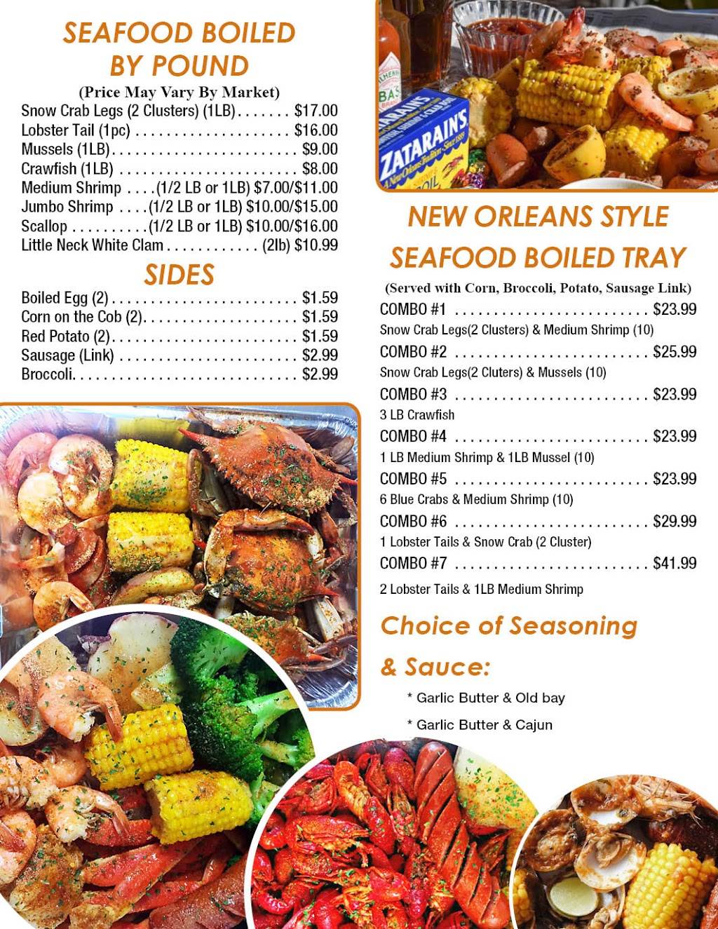 Cajun Seafood & Wings II | restaurant | 2680 Virginia Beach Blvd, Virginia Beach, VA 23452, USA | 7579370989 OR +1 757-937-0989