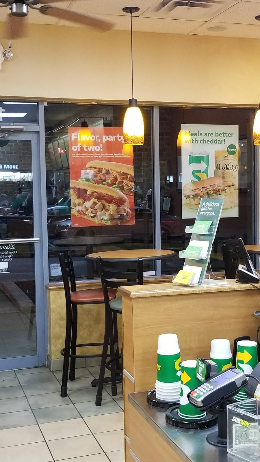 Subway | restaurant | 101 Verdae Blvd #1350, Greenville, SC 29607, USA | 8642347494 OR +1 864-234-7494