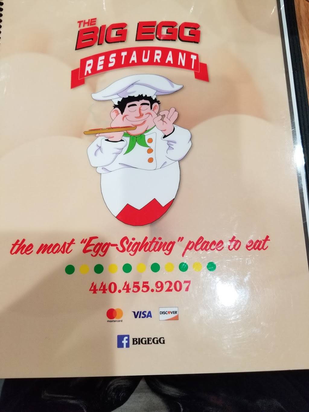 Big Egg Restaurant | restaurant | 24111 Lorain Rd #44070, North Olmsted, OH 44070, USA | 4404559207 OR +1 440-455-9207