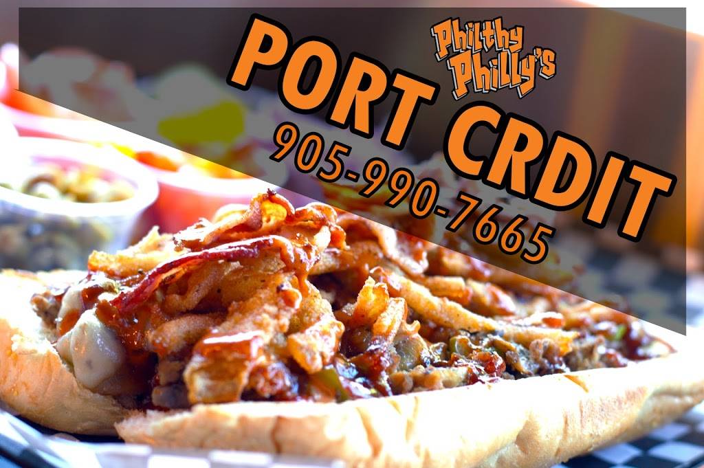 Philthy Phillys | meal takeaway | 114 Lakeshore Rd E Unit 4, Mississauga, ON L5G 1C9, Canada | 9059907665 OR +1 905-990-7665