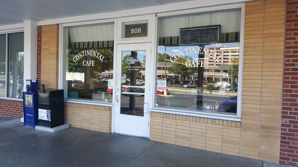 Continental Cafe | restaurant | 808 Elm St, Fayetteville, NC 28303, USA | 9104847476 OR +1 910-484-7476