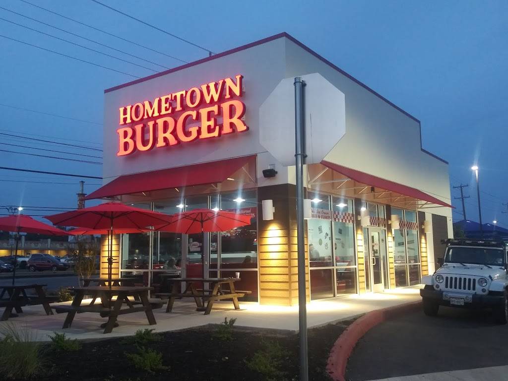 HomeTown burger | restaurant | 2719 Fredericksburg Rd, San Antonio, TX 78201, USA | 2104428868 OR +1 210-442-8868