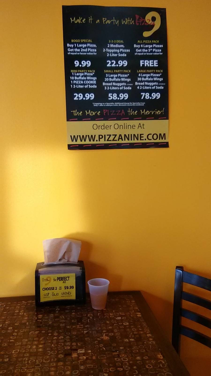 Pizza 9 Los Lunas | meal delivery | 1603 Main St SW, Los Lunas, NM 87031, USA | 5058666463 OR +1 505-866-6463