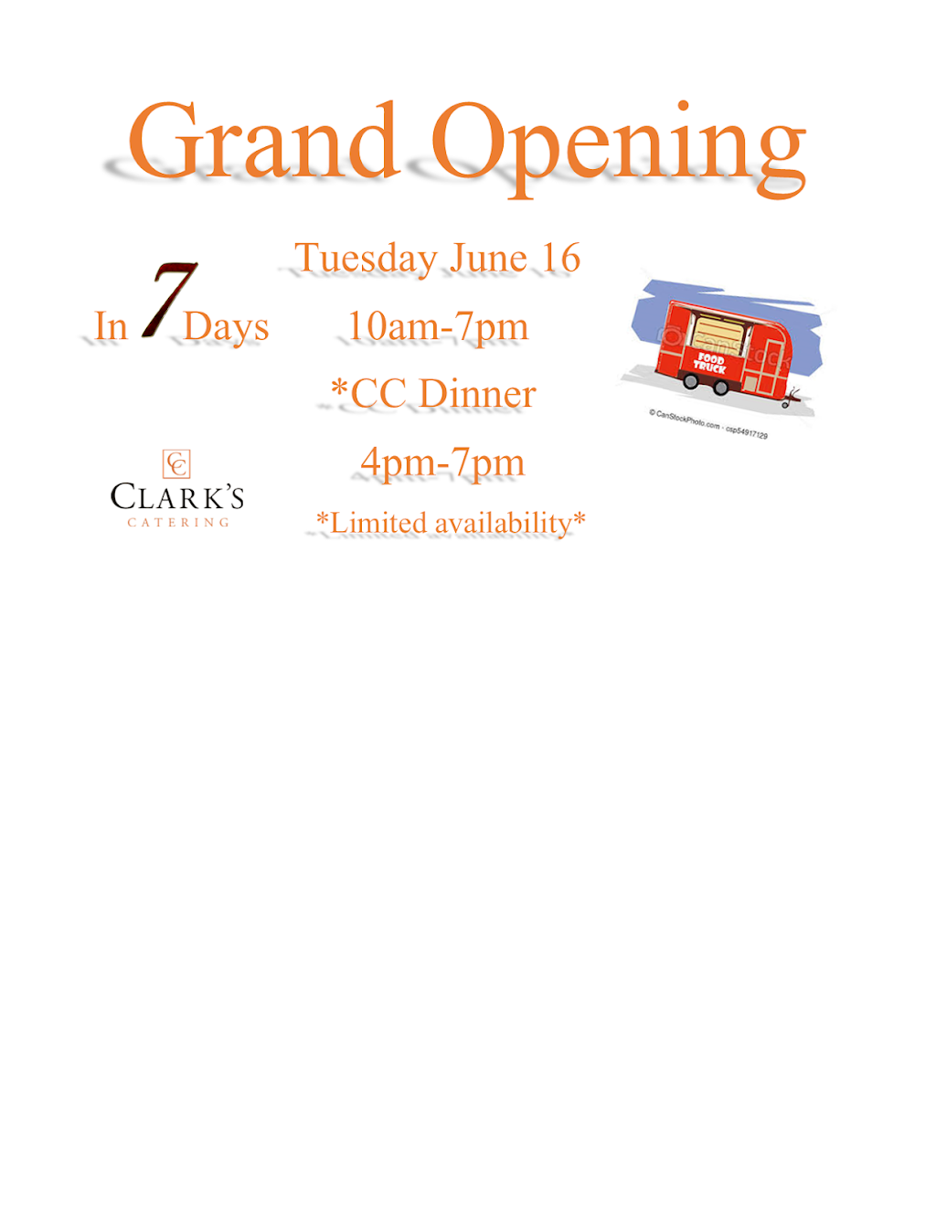 Clarks Catering Food Trailer | restaurant | Parking lot, 13 Harding St, Lakeville, MA 02347, USA | 7742135112 OR +1 774-213-5112