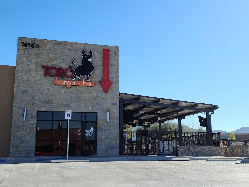 Toro Burger Bar | restaurant | 7456 Cimarron Market Ave, El Paso, TX 79911, USA | 9158750200 OR +1 915-875-0200