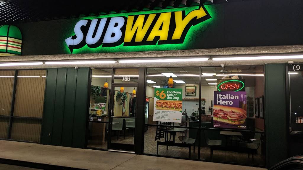 Subway | restaurant | 766 Tennessee St, Redlands, CA 92374, USA | 9097920282 OR +1 909-792-0282
