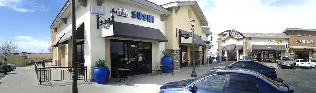 Oasis Sushi Restaurant | restaurant | 12719 Main St, Hesperia, CA 92345, USA | 7602449608 OR +1 760-244-9608