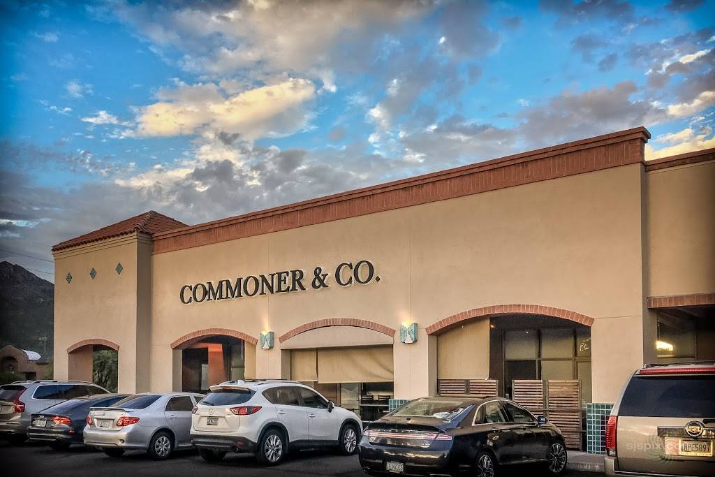 Commoner & Co. | restaurant | 6960 E Sunrise Dr, Tucson, AZ 85750, USA | 5202571177 OR +1 520-257-1177