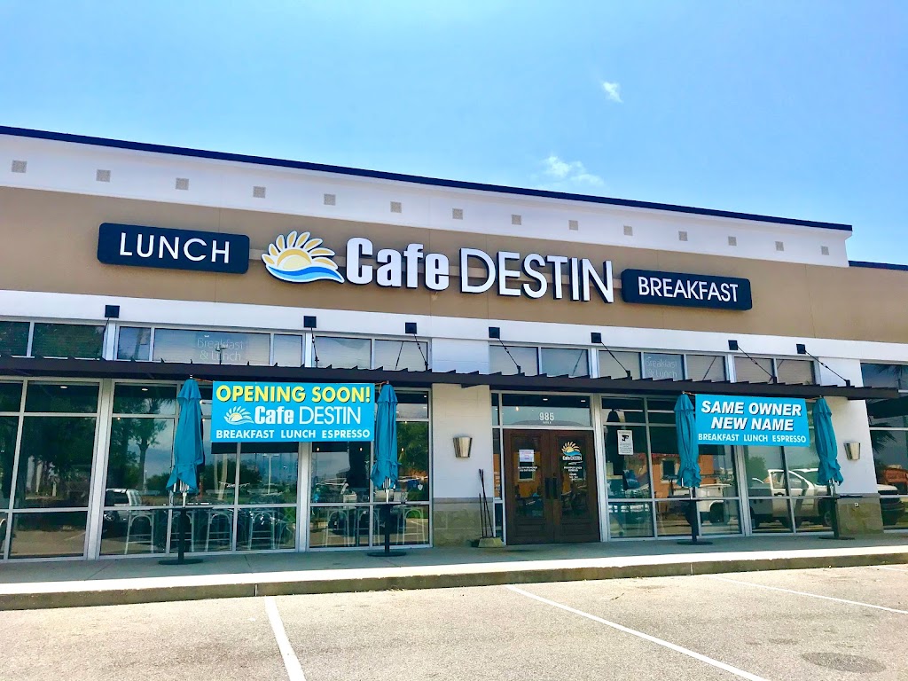 Cafe Destin | restaurant | 985 US-98 A, Destin, FL 32541, USA | 8504246777 OR +1 850-424-6777