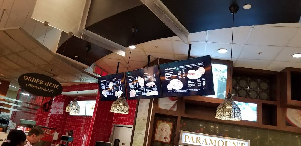 Paramount Fine Foods | restaurant | Terminal 1, 6301 Silver Dart Dr, Mississauga, ON L5P 1B2, Canada | 4167763100 OR +1 416-776-3100