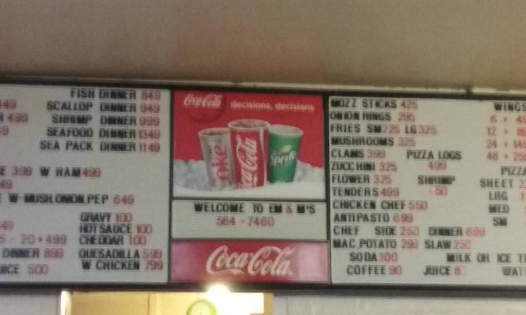 Em & Ms Diner | restaurant | 934 Co Rte 7, Hannibal, NY 13074, USA | 3155647460 OR +1 315-564-7460