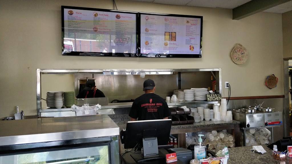 SHAWARMA GUYS | restaurant | 25859 Lahser Rd, Southfield, MI 48033, USA | 2483503333 OR +1 248-350-3333