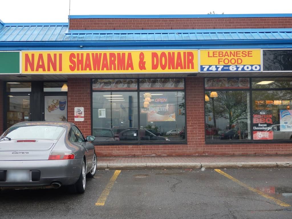 NaNi Shawarma & Donair | restaurant | 2200 Montreal Rd, Gloucester, ON K1J 6M5, Canada | 6137476700 OR +1 613-747-6700