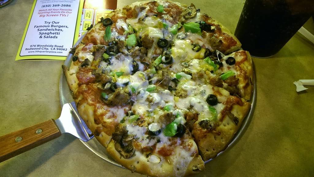 5th Quarter Pizza | restaurant | 3611, 976 Woodside Rd, Redwood City, CA 94061, USA | 6503692686 OR +1 650-369-2686