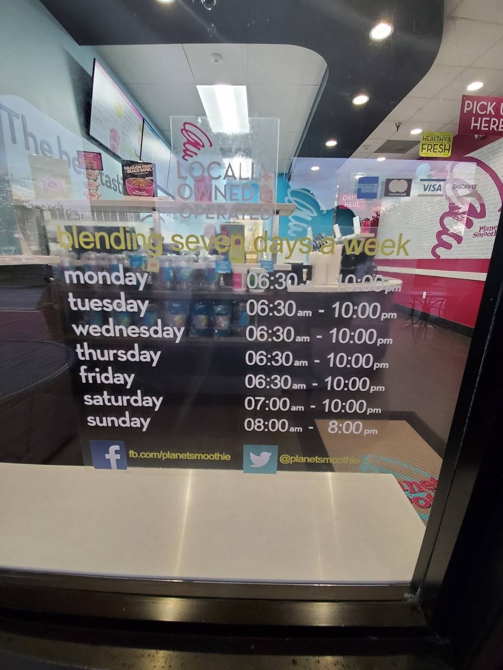 Planet Smoothie | restaurant | 591 South Chickasaw Trail, Space #30, Orlando, FL 32825, USA | 4077230939 OR +1 407-723-0939