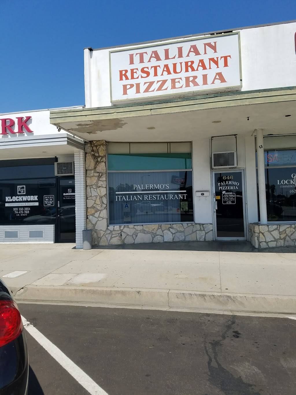 Palermo Italian Restaurant | restaurant | 646 Shoppers Ln, Covina, CA 91723, USA | 6263320211 OR +1 626-332-0211