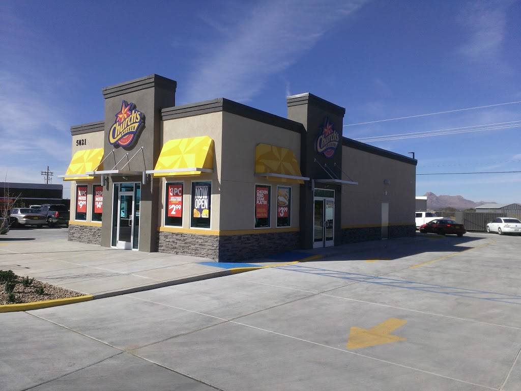 Churchs Chicken | restaurant | 5021 Bataan Memorial W, Las Cruces, NM 88012, USA | 5753730797 OR +1 575-373-0797