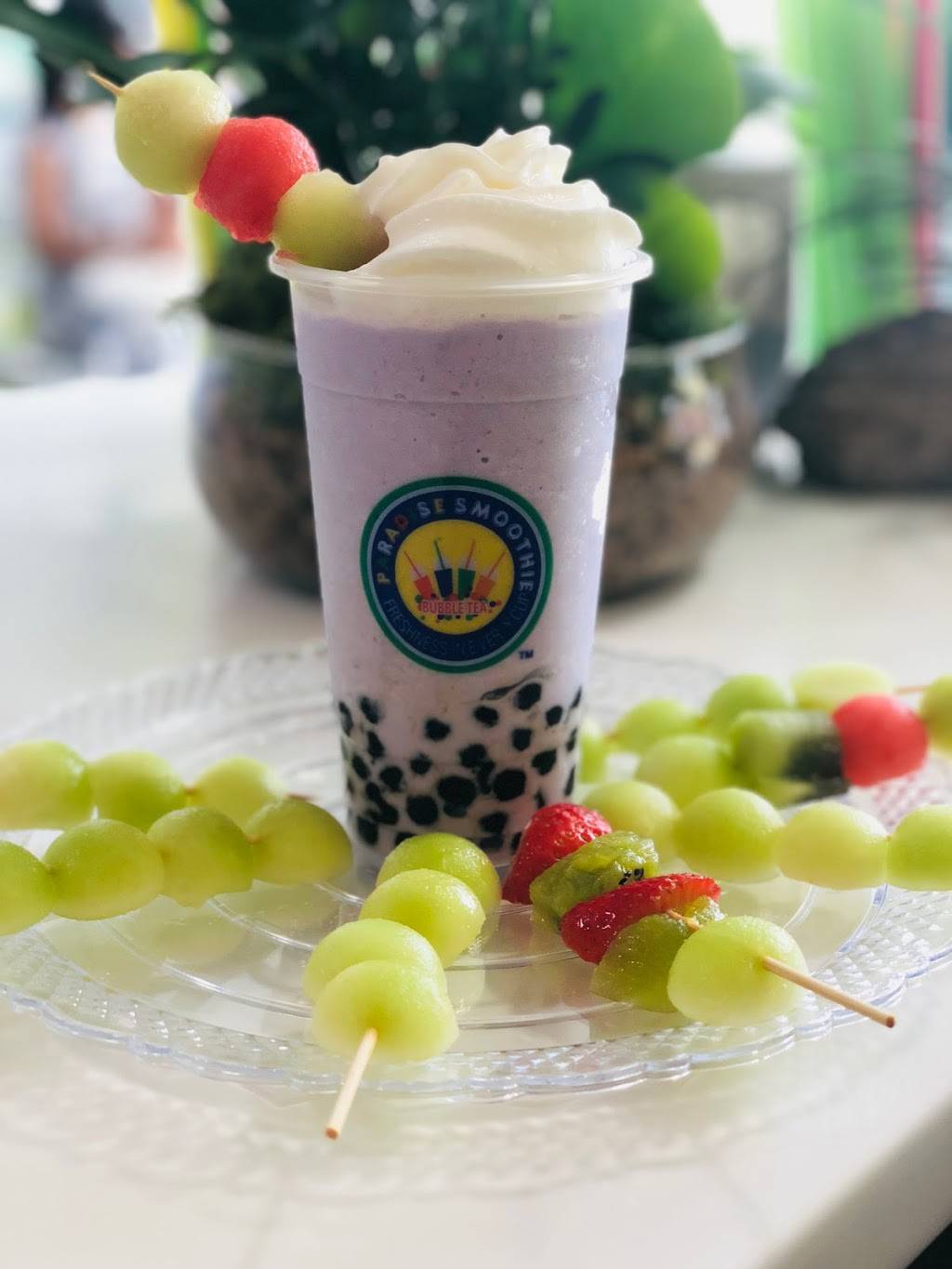 Paradise Smoothie Bubble Tea & Coffee | cafe | 10021 Gulf Center Dr ste g-200, Fort Myers, FL 33913, USA | 2394001115 OR +1 239-400-1115
