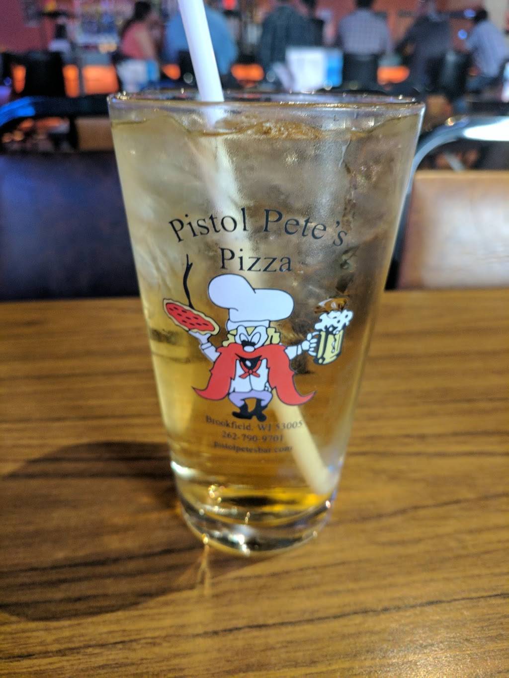 Pistol Petes Pizza and Grill | restaurant | 16755 W Lisbon Rd, Brookfield, WI 53005, USA | 2623736065 OR +1 262-373-6065