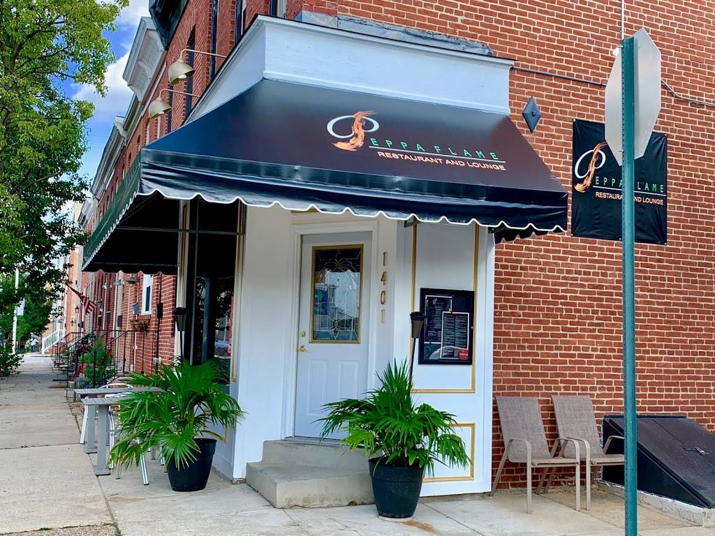 Peppa Flame Restaurant and Lounge | restaurant | 1401 E Clement St, Baltimore, MD 21230, USA | 4106468364 OR +1 410-646-8364