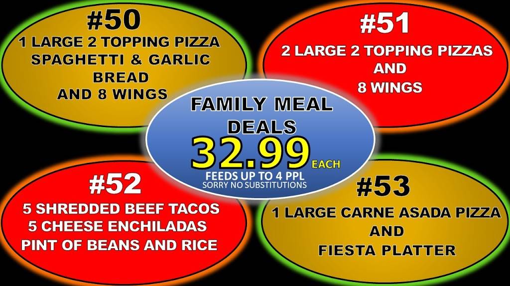 Los Monitos Tacos and Corinas Pizza | meal delivery | 9615 Foothill Blvd, Rancho Cucamonga, CA 91730, USA | 9097580908 OR +1 909-758-0908
