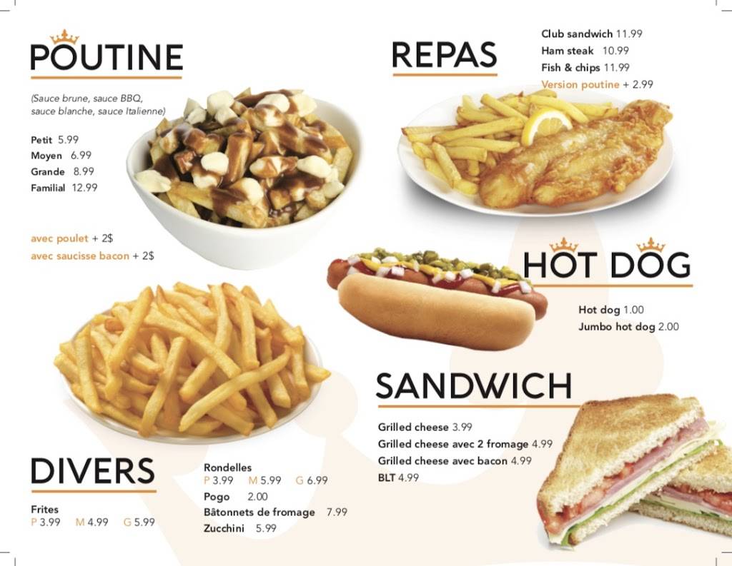 Casse Croute Frite Royal | restaurant | 253 Boulevard Maloney E, Gatineau, QC J8P 1C3, Canada | 8196639904 OR +1 819-663-9904