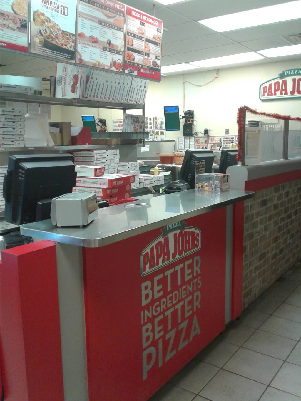 Papa Johns Pizza | restaurant | 333 Main St, Bridgeport, OH 43912, USA | 7406332525 OR +1 740-633-2525