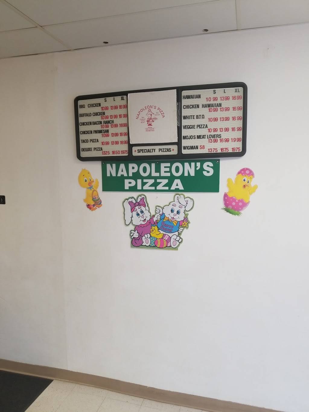Napoleons Pizza | restaurant | 5956 State Rd, Cleveland, OH 44134, USA | 4408865533 OR +1 440-886-5533