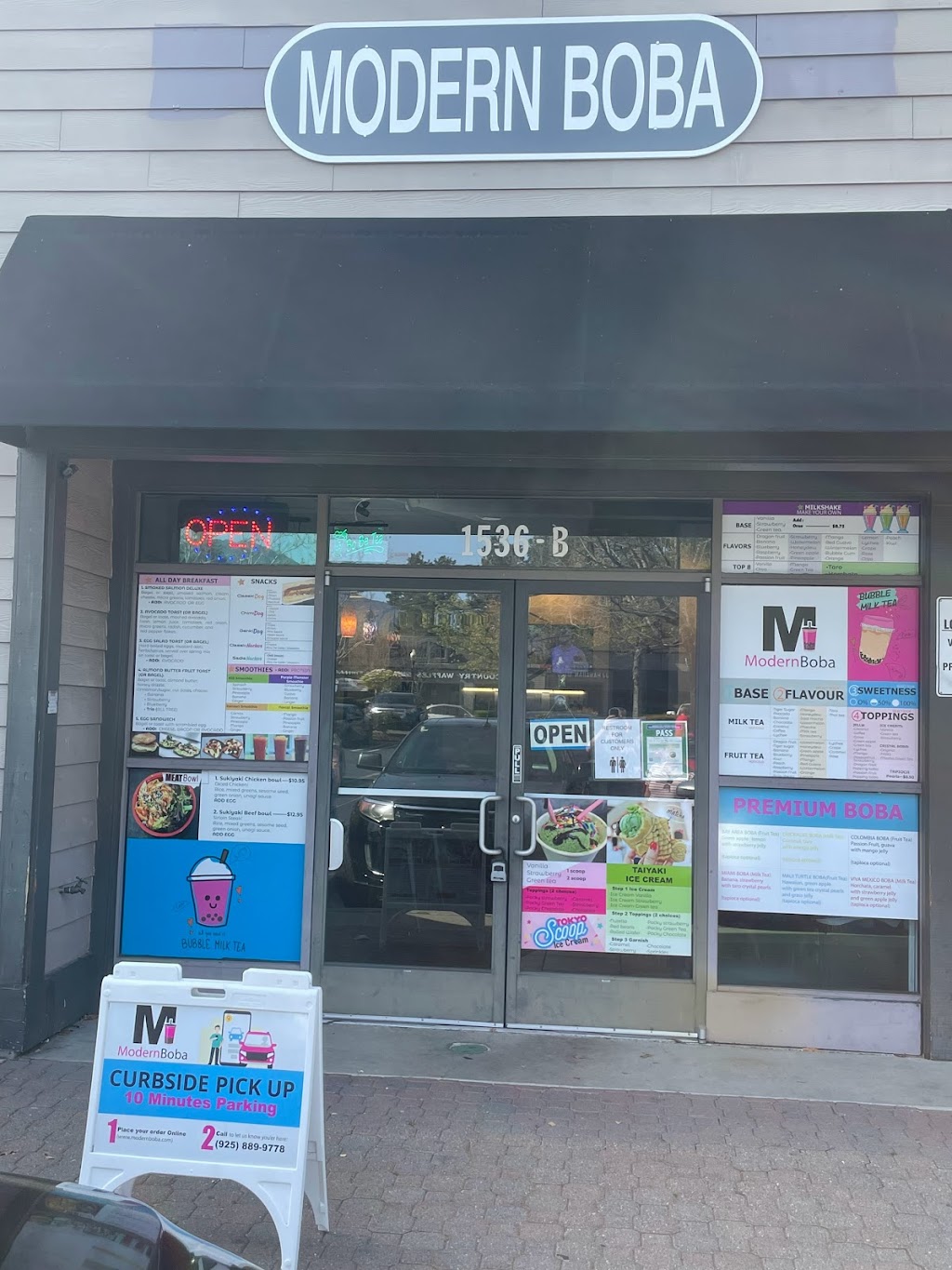 Modern Boba | cafe | 1536 Kirker Pass Rd Ste B, Clayton, CA 94517, USA | 9258899778 OR +1 925-889-9778
