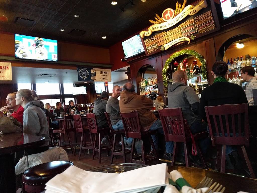 Great Dane Pub & Brewing Co. - Hilldale | restaurant | 357 Price Pl, Madison, WI 53705, USA | 6086619400 OR +1 608-661-9400