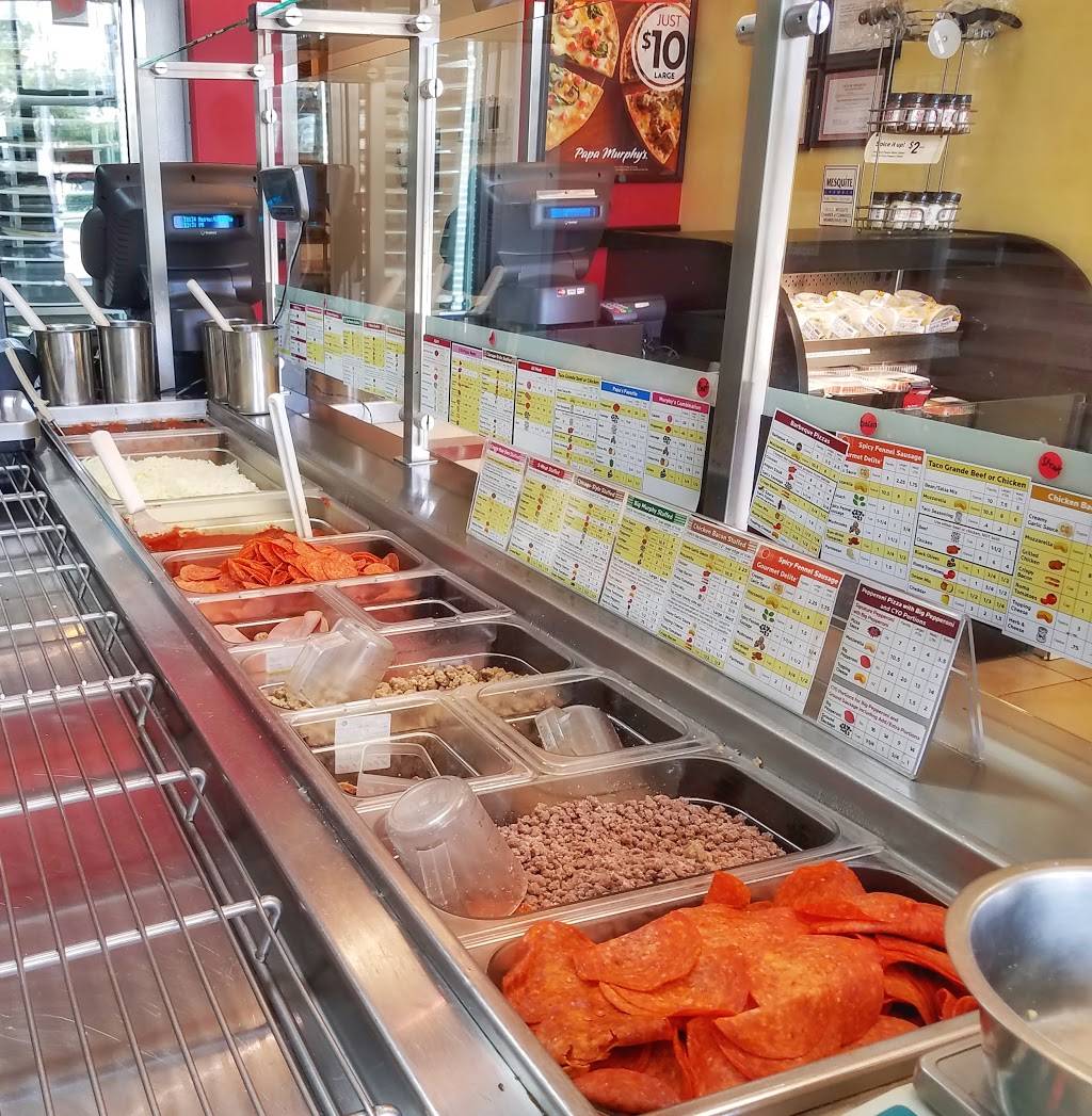 Papa Murphys Take N Bake Pizza | meal takeaway | 820 E Cartwright Rd #128, Mesquite, TX 75149, USA | 9723297272 OR +1 972-329-7272
