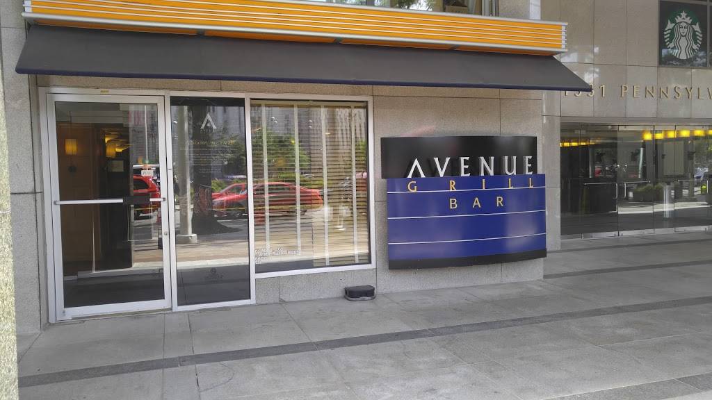 Avenue Grill | restaurant | 1331 Pennsylvania Ave NW, Washington, DC 20004, USA | 2026266970 OR +1 202-626-6970