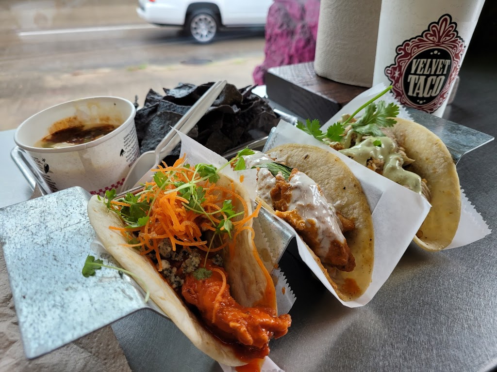 Velvet Taco | restaurant | 2626 W Loop S, Houston, TX 77027, USA | 8329303571 OR +1 832-930-3571
