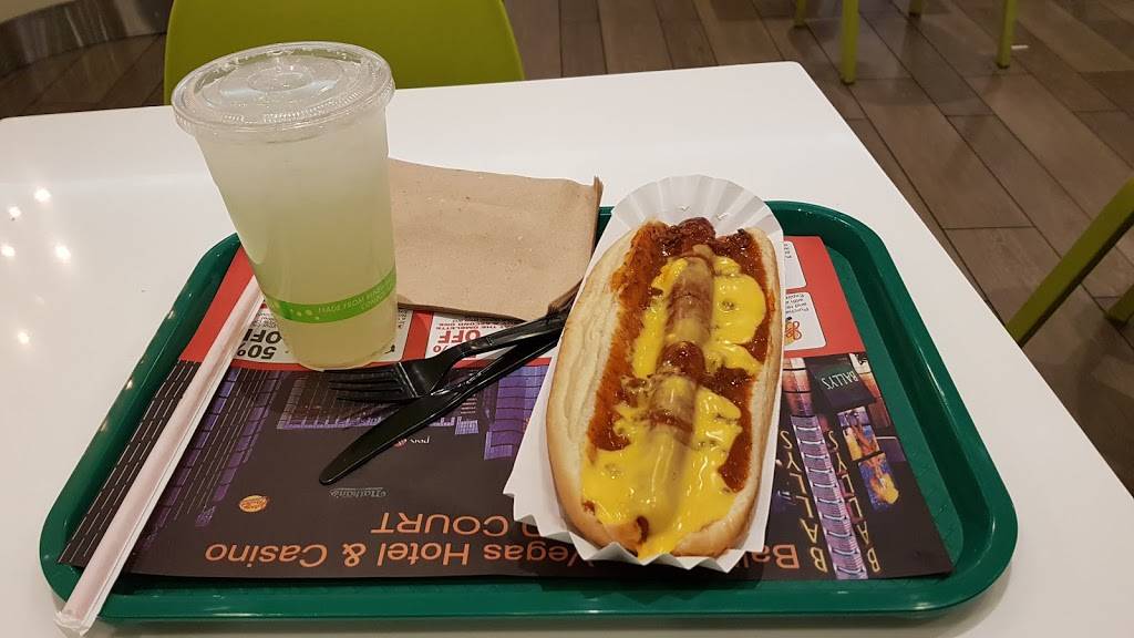 Nathans Famous – Ballys | restaurant | 3645 S Las Vegas Blvd, Las Vegas, NV 89109, USA | 7024899330 OR +1 702-489-9330