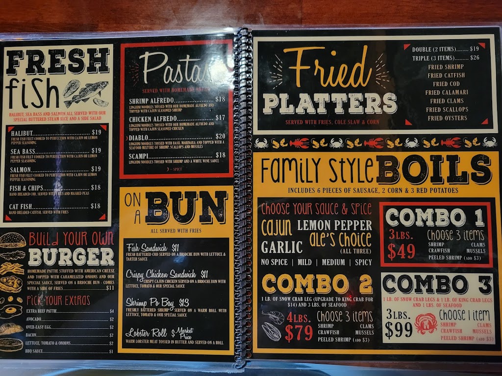 Ales Crab House | restaurant | 634 S China Lake Blvd C, Ridgecrest, CA 93555, USA | 7603842722 OR +1 760-384-2722