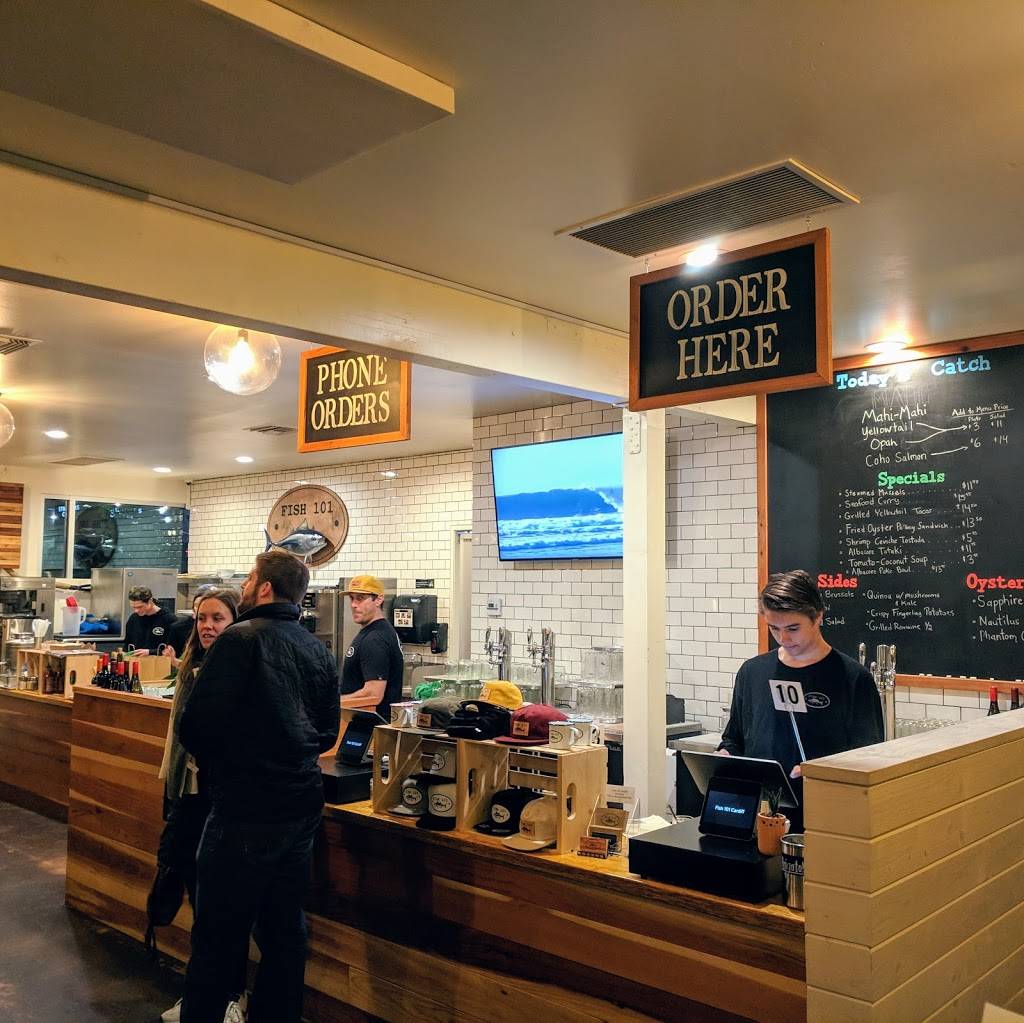 Fish 101 Cardiff | restaurant | 2101 San Elijo Ave, Cardiff, CA 92007, USA | 7602301021 OR +1 760-230-1021